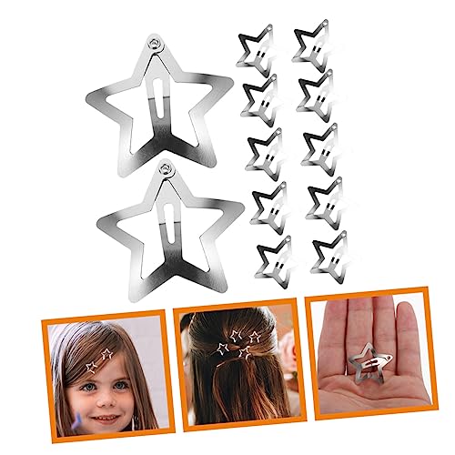Veemoon 40 Stück Teiliges Kleine Haarklammern Damen Fünfzackige Stern Haarspangen aus Metall Langlebig und Stabil Dekorative Kawaii Haaraccessoires für Alltag Schule Party und Geschenke von Veemoon