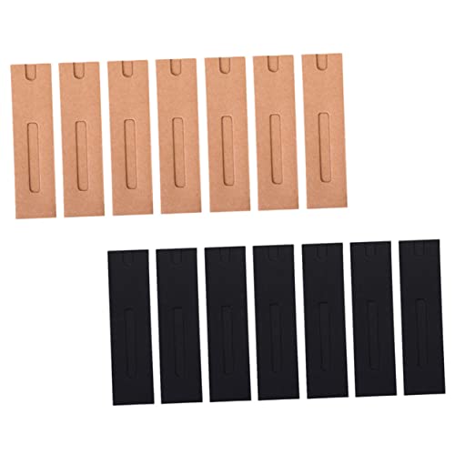 Veemoon 40Stücke Kraftpapier Stifthüllen Einfache Papier Röhren für Stifte und Kugelschreiber mit Fenster für Schule und Büro Schwarze und Braune Hüllen Veemoon 40Stücke Kraftpapier Stifthüllen Einfache Papier Röhren für Stifte und Kugelschreiber mit Fenster für Schule und Büro Schwarze und Braune Hüllen von Veemoon
