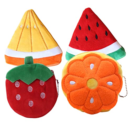 Veemoon 4stücke Münzbörse Für Damen Kleine Geldbörse Aus Stabilem Material Mit Reißverschluss-Design Für Ohrringe Halsketten Ringe Und Kleingeld Kompakt Und Praktisch Zu Tragen von Veemoon