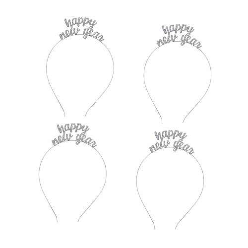 Veemoon 4stücke Party Kopfschmuck Aus Legierung Mit Glitzer-stirnbändern Für Neujahrsfeiern Und Festivals Modische Haaraccessoires Für Junge Mädchen Und Erwachsene von Veemoon