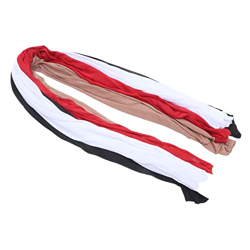 Veemoon 4stücke Damen Turban Elastischer Haarwickel Waschbarer Kopftuch Für Reisen Strandurlaub Atmungsaktiv Leicht Und Tragbar Für Erwachsene von Veemoon