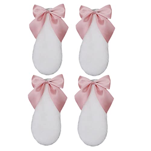 Veemoon 4stücke Mädchen Lop Ears Haarclips Mit Süßem Schleifen-design Haarspangen Für Halloween Geburtstagsfeiern Und Cosplay-events Komfortabel Und Langlebig von Veemoon