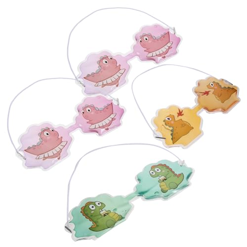 Veemoon 4stücke Pack Kleine Augen-eisbeutel Für Junge Mädchen Kalte Augenmasken Sommer-augenpads Cartoon-design Augenmasken Zufälliger Stil von Veemoon