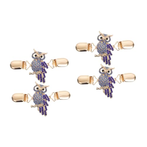 Veemoon 4stücke Schalschnallen Clips Für Damen Vielseitige Kleidungsclips Zur Fixierung Von Pullovern Strickjacken Schals Und Für Einen Eleganten Look von Veemoon