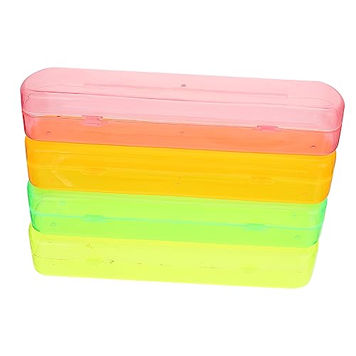 Veemoon 4stücke Zahnbürstenbox Aus Reisezahnbürstenbox Aufbewahrungsbox Für Business Organizer Mit Schnallendesign Für Reisen Und Camping von Veemoon