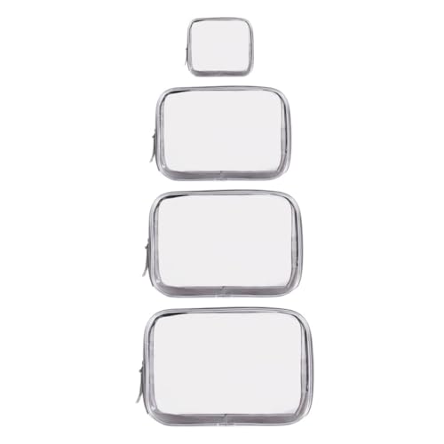 Veemoon 4stücke wasserdichte Reise-Make-up-Tasche Aus Strapazierfähigem Material Leicht Für Transport Von Toilettenartikeln Kosmetika Und Reiseaccessoires Kosmetik-Organizer-Tasche Als von Veemoon