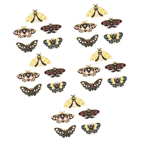 Veemoon 5 Sätze Teiliges Schmetterlingsbroschen Für Frauen Vintage Metall Anstecknadeln Dekorative Pin Für Kleidung Taschen Rucksäcke Kreatives Mode Inspiriertes Design Für 5 Stück * 5 von Veemoon