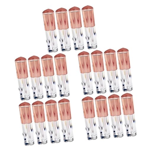 Veemoon 5 Sätze Teiliges Transparente Leere Lip Gloss Tuben Mit Für Diy Lippenpflege Praktische Und Auslaufsichere Behälter Für Lipgloss Und Lippenbalsam Für Unterwegs 4 Stücke * 5 von Veemoon