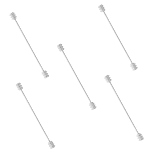 Veemoon 5 Stück Herren Kragenstift mit Spiralschraube Eleganter Anstecker für Krawatten Anzüge Zeitloses Design Sicheres Halten für Langlebig von Veemoon