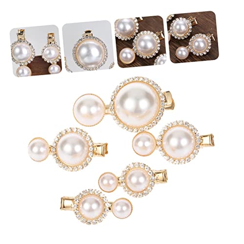 Veemoon 5 Stück Teiliges Haarnadel Set mit Kleinen Perlen Vintage Haarschmuck für Damen Eleganter Hochzeitsschmuck Champagnerfarben Wiederverwendbar und Stilvoll für Alltag und von Veemoon