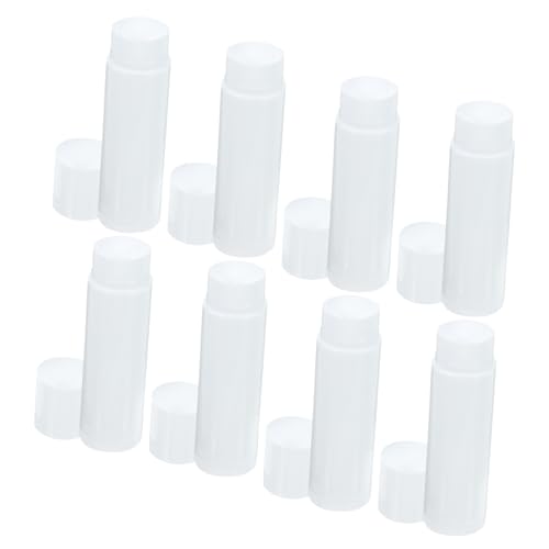 Veemoon 50 Stück Pack Leere Lippenbalsam Röhren mit Deckeln Transparente Lip Balm Behälter für DIY Lippenpflege Wiederverwendbare Lippenstift Tuben von Veemoon