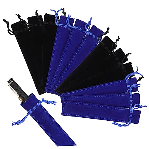 Veemoon 50stücke Stifthüllen Stifttaschen Kordelzug Stiftschutzhülle Einzelstifthülle Stiftschutztasche Bleistifthülle Lagerung Beutel Für Stifte Kugelschreiber Bleistifte von Veemoon