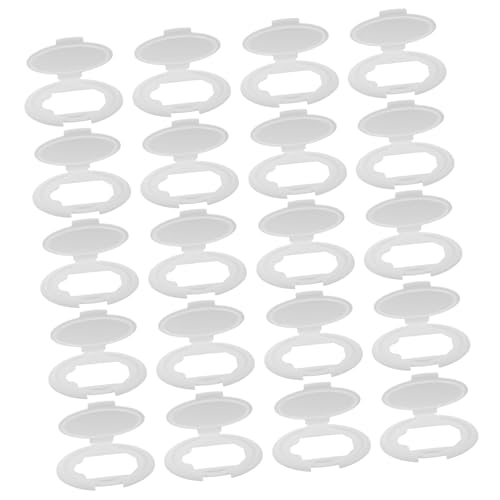 Veemoon 50stücke Kunststoffdeckel Für Feuchttücherbox Auslaufsicherer Klappdeckel Feuchttücher Ersatz-deckel Für Feuchttuchspender Hält Tücher Frisch Einfache Reinigung Praktisch Für Neuge von Veemoon