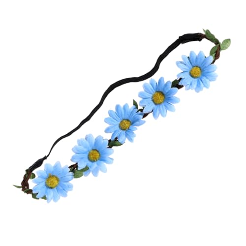 Veemoon 5Stücke Hawaiianisches Sonnenblumen Haarband Bohemian Stil für Strandpartys Tropische Themen Events Fotorequisiten und Tänze Blau Veemoon 5Stücke Hawaiianisches Sonnenblumen Haarband Bohemian Stil für Strandpartys Tropische Themen Events Fotorequisiten und Tänze Blau von Veemoon