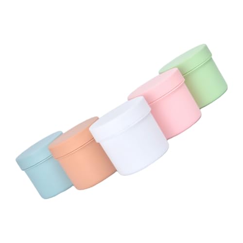 Veemoon 5Stücke Teiliges Kosmetikbehälter Tragbare Organizer für Creme Masken Pulver für Reisen Aus Hochwertigem Material Leicht Langlebig Sicheres Design von Veemoon
