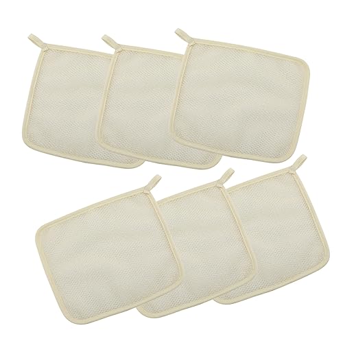 Veemoon 6stücke Nylonhandtuch Peelinghandtuch Handtuch Rückenmassagetuch Badetuch Badezubehör Tuch Für Gesicht Und Körper Pflege Reinigungs Peeling Handtücher Pack von Veemoon