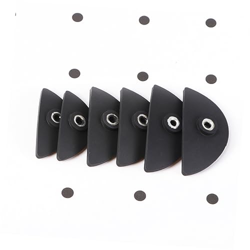 Veemoon 6 Stück Silikon Lidschatten Stempel Makeup Tool für Große Mittlere und Kleine Silikonblätter für Kreative Looks und Schnelle Anwendung von Veemoon