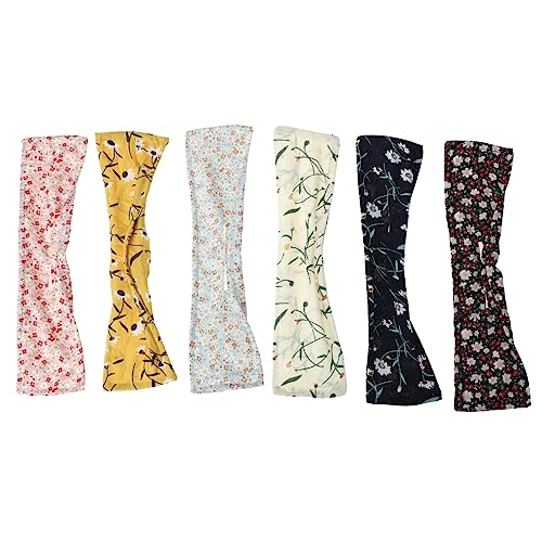 Veemoon 6 Stück Teiliges Haar Dutt Twisted Bun Maker für Damen mit Modischem Stirnband Verschiedenen Farben Haarstyling Werkzeug für Kreative Hochsteckfrisuren von Veemoon