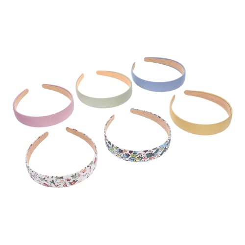 Veemoon 6 Stück Vintage Haarreifen für Damen Eleganter Haarschmuck mit Zartem Design Leicht und Komfortabel für Alltag Hochzeit Party und Fotoshootings Zufällige Farbe Zufällige Farbe von Veemoon