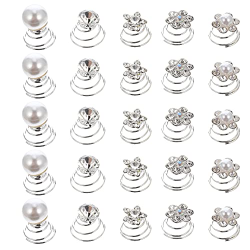 Veemoon 60 Stück Spiralförmige Haarnadeln Braut Haarclips für Hochzeiten Partys und Besondere Anlässe für und Mädchen Vielseitige Haaraccessoires Veemoon 60 Stück Spiralförmige Haarnadeln Braut Haarclips für Hochzeiten Partys und Besondere Anlässe für und Mädchen Vielseitige Haaraccessoires von Veemoon