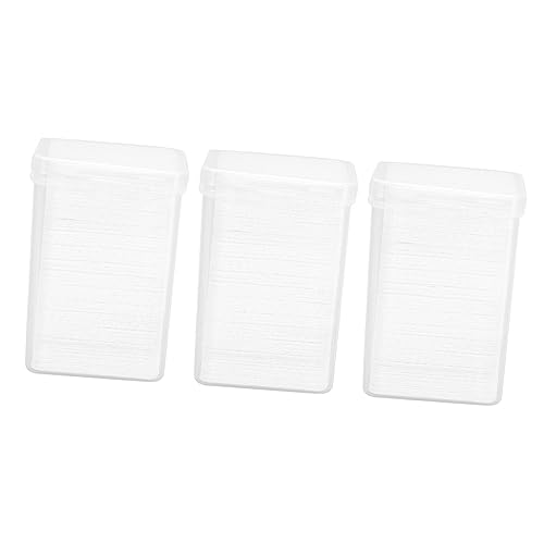 Veemoon 600stücke Wimpernverlängerungs-klebertücher Klebereste-entferner Kleber-reinigungspad Für Wimpernverlängerungszubehör Kleber-wischtuch Kompakt Tragbar Aus Hochwertigem Material von Veemoon