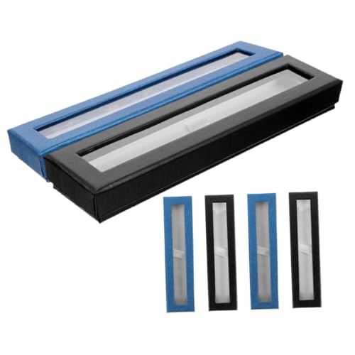 Veemoon 6stücke Teiliges Transparente Stiftverpackungsboxen Aus Hochwertigem Papier Für Kugelschreiber Füllfederhalter Und Bleistifte Geschenktüten Für Besondere Anlässe von Veemoon