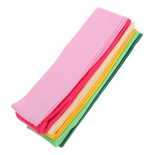 Veemoon 6stücke Elastische Sport-stirnbänder Für Damen Feuchtigkeitsabsorbierende Yoga-haarbänder Für Laufen Fitness Und Freizeit Und Rutschfeste Haaraccessoires Verschiedenen Farben von Veemoon