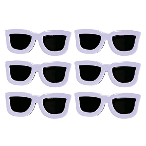 Veemoon 6Stücke Lustige Sonnenbrillen Haarnadeln Kreative Haarklammern für Mädchen Attraktiver Kopfschmuck für für Alltag und Partys von Veemoon