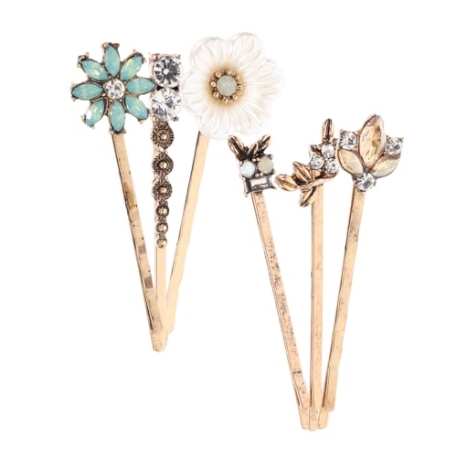 Veemoon 6Stücke Teiliges Vintage Haarspangen für Damen Dekorative Haarnadeln Antikem für Besondere Anlässe Feiertage von Veemoon