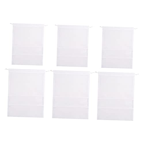 Veemoon 6stücke Aufbewahrungstaschen Für Schuhe Tragbare Waschbare Und Wiederverwendbare Schuhbeutel Mit Kordelzug Für Organizer Für Handtaschen Transparente Reisetaschen von Veemoon