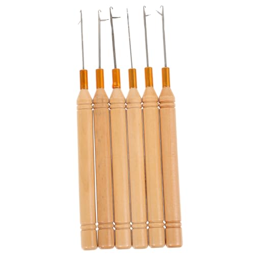 Veemoon 6stücke Häkelnadeln Für Dreadlocks Knüpfhaken Aus Wiederverwendbare Haarhäkelnadel Werkzeug Zur Dreadlock-herstellung Dreadlock-zubehör Für Heimwerker Und Friseure von Veemoon