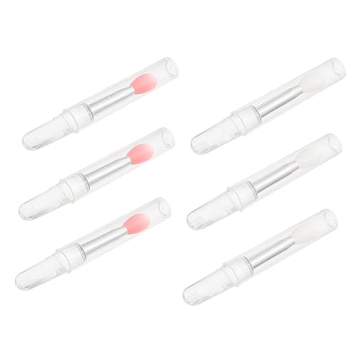Veemoon 6stücke Silikon Lippenpinsel Für Damen Make-up Kosmetikpinsel Mit Glatter Spitze Für Lippenstift Und Lippenmasken Applikator Veemoon 6stücke Silikon Lippenpinsel Für Damen Make-up Kosmetikpinsel Mit Glatter Spitze Für Lippenstift Und Lippenmasken Applikator von Veemoon