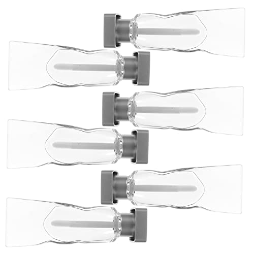 Veemoon 8 Stück Leere Lipgloss Röhrchen Zahncremeform Praktische Kosmetikbehälter für DIY Lip Balm und Lippenstiftproben Leicht und Tragbar von Veemoon