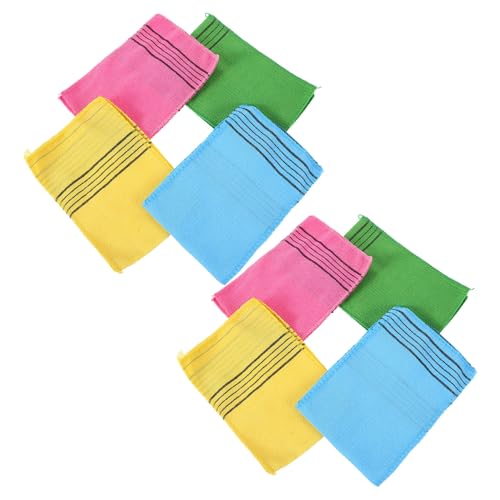 Veemoon 8 Stück Sauna Handtuch aus Sandstoff Effektives Körperpeeling für Sanfte Haut Vielseitig Einsetzbar Sauna Dusche und Bad von Veemoon