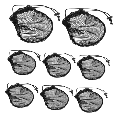 Veemoon 8 Stück Teiliges Elastisches Haarnetz Atmungsaktive Wig Caps für Damen Bequemes Perückennetz für Natürliches Haarstyling Geeignet für Perücken und von Veemoon