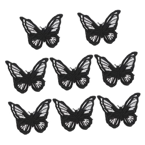 Veemoon 8 Stück Teiliges Schmetterling Haarklammern für Damen und Mädchen Haarspangen aus Hochwertigem Material Vielseitig Einsetzbar für Partys Hochzeiten Festtage und Alltagsschmuck von Veemoon