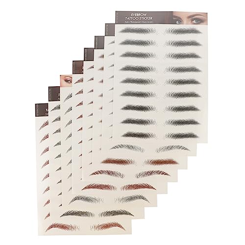 Veemoon 8 Stück Wasserdichte Augenbrauen Aufkleber Haarähnliche Makeup Sticker für Natürliche Definierte Augenbrauen Veemoon 8 Stück Wasserdichte Augenbrauen Aufkleber Haarähnliche Makeup Sticker für Natürliche Definierte Augenbrauen von Veemoon