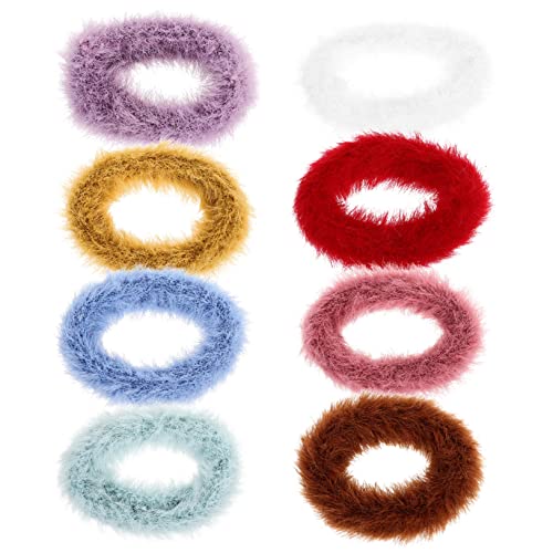 Veemoon 8Stücke Haargummis für Mädchen Elastische Ponyhalter aus Hochwertige Haar Accessoires für Geburtstagspartys und Alltag Zarten Farben Veemoon 8Stücke Haargummis für Mädchen Elastische Ponyhalter aus Hochwertige Haar Accessoires für Geburtstagspartys und Alltag Zarten Farben von Veemoon