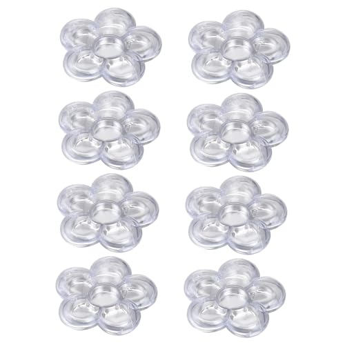 Veemoon 8stücke Blütenförmige Aufbewahrungsbox Fächer Palette Für Lidschatten Lippenstift Und Puder Für Reisen Und Make-up-organisation - Und Geruchlos von Veemoon