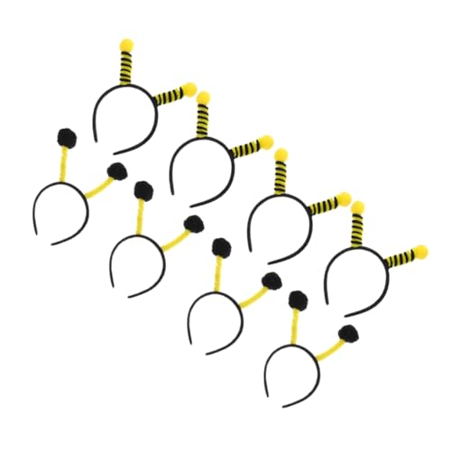 Veemoon 8stücke Bienenstirnband Mit Antennen-design Bienen-haarbänder Für Cosplay Party Und Halloween Bienen-tentakel-stirnbänder Für Maskenball-partys von Veemoon