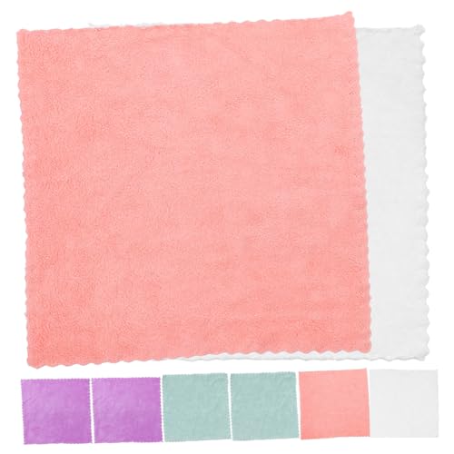 Veemoon 8stücke Teiliges Weich Absorbierender Gesichts Badetücher Fleece Tücher Hautfreundlich Saugfähig Für Badezimmer Und Küche Langlebig Und Pflegeleicht von Veemoon