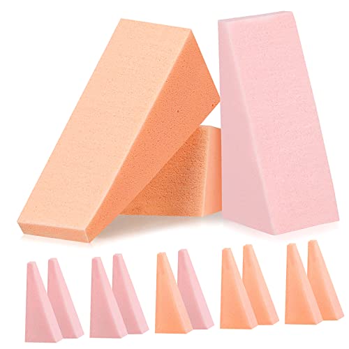 Veemoon 96stücke Make up Schwämme Kosmetikpuff Für Flüssige Foundation Hautfreundliche Makeup Tools Für Frauen Rosa Nude Hoch Elastisch Vielseitig Einsetzbar Für Rouge Und von Veemoon