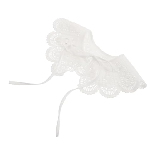 Veemoon Abnehmbare Blusenkragen Für Damen Verstellbarer Fake Hemdkragen Mit Bindeband Modisches Bekleidungszubehör Für Einen Schichten Look Für Jeden Anlass Accessoire von Veemoon