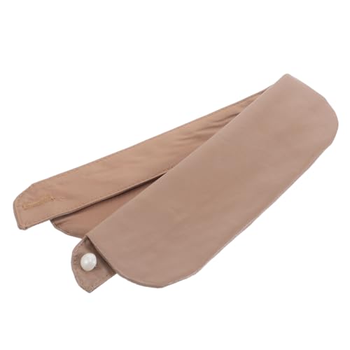 Veemoon Abnehmbarer Falscher Kragen Pu Fake Half Shirts Runder Faux Blusenkragen Revers Hemd Aufsatz Für Damen Und Mädchen Wintermäntel Outfits von Veemoon