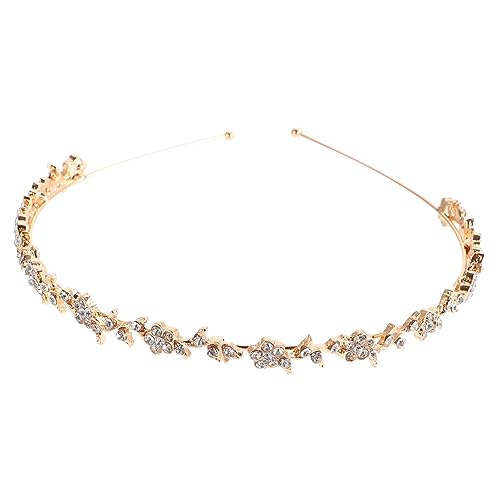 Veemoon Alloy Tiara mit Funkelnden Strasssteinen Filigranes Blumen Haarreif für Braut und Hochzeit Leichtes Stirnband als Haarschmuck und Festliches Accessoire Veemoon Alloy Tiara mit Funkelnden Strasssteinen Filigranes Blumen Haarreif für Braut und Hochzeit Leichtes Stirnband als Haarschmuck und Festliches Accessoire von Veemoon