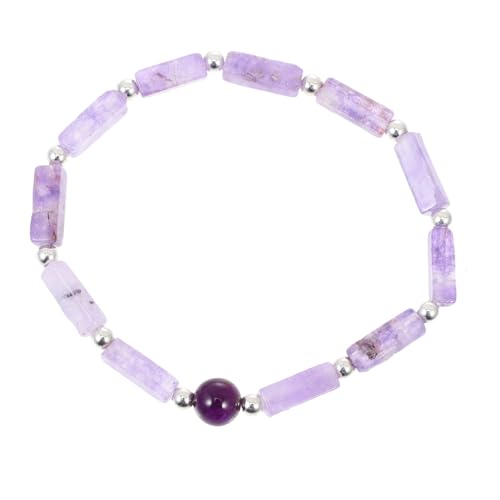 Veemoon Amethyst Handkette Natürlichem für Damen Modisches Armband Stilvolle Handdekoration Partys Reisen von Veemoon