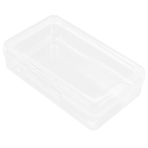 Veemoon Aufbewahrungsbox für Schreibwaren Bleistift großes Federmäppchen Container Federmäppchen groß ästhetisch Fall Fächer Plastikstiftkoffer Aufbewahrungsbehälter für Stifte Transparent von Veemoon