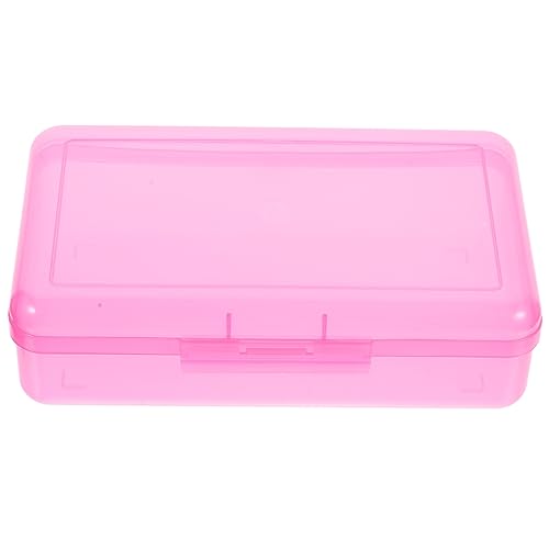 Veemoon Bleistiftkoffer Große Kapazität Tragbare Schreibwarenbox Aus Kunststoff Transparentes Design Für Schule Und Büro Stifte Organizer Für Jungen Und Mädchen von Veemoon