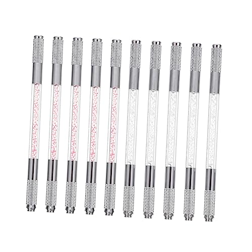 Veemoon 10stücke Microblading Augenbrauenstifte Dual-ended Brow Makeup Pencils Für Natürlich Aussehende Augenbrauen Für Persönliches Makeup Und Professionelle Schönheitssalons von Veemoon