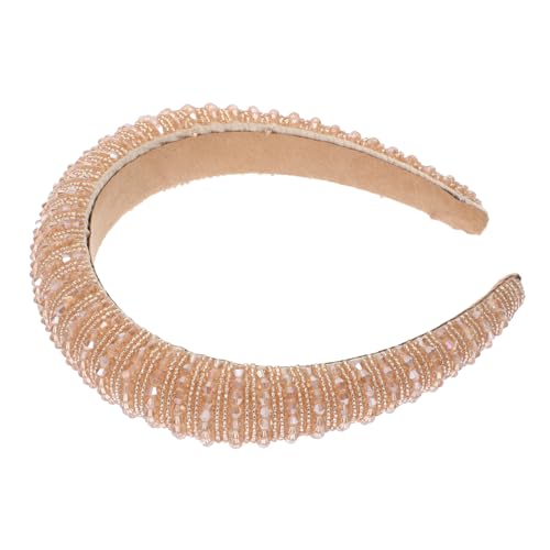 Veemoon Barock Perlen Haarband Handgefertigtes Haaraccessoire für Damen Mädchen und Bräute Stilvolle Kopfbedeckung mit Einzigartigem für Besondere Anlässe von Veemoon